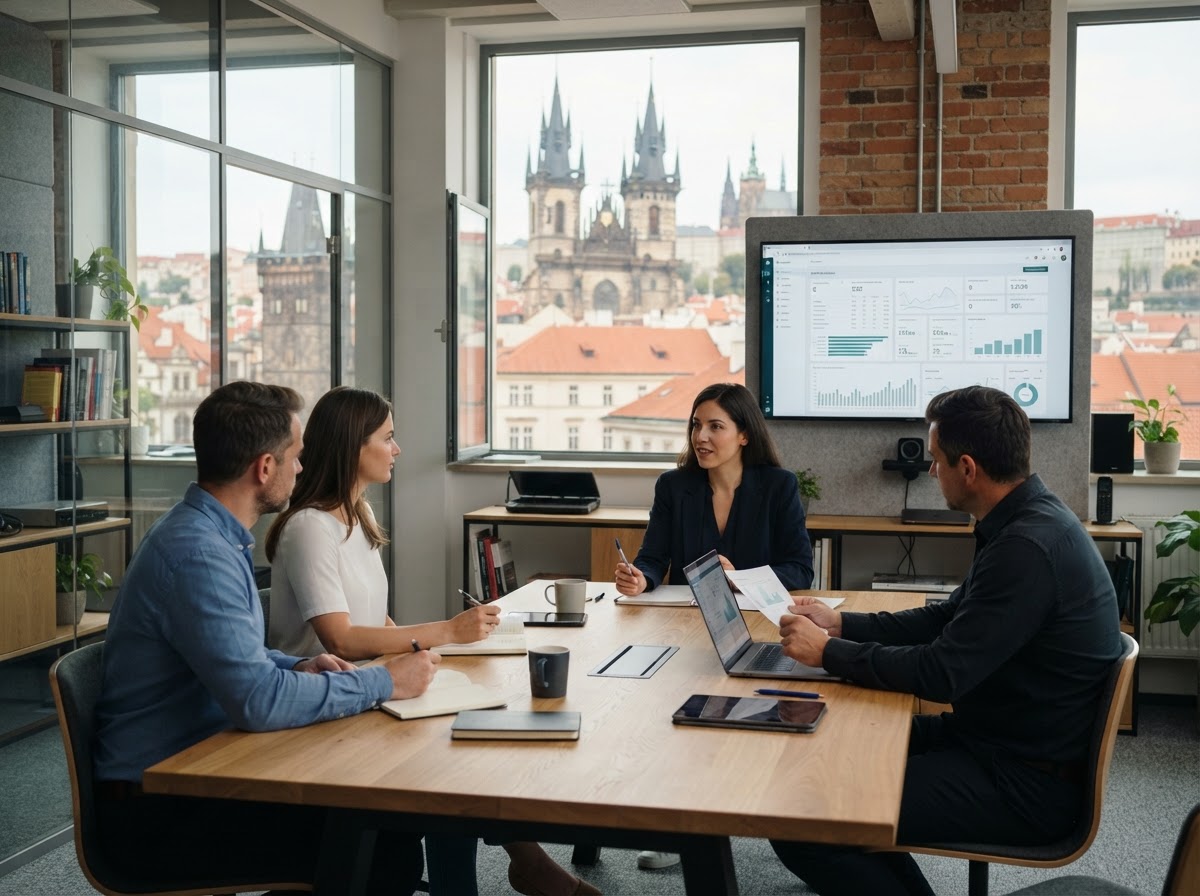 Nazoru Posuro — pracovní prostředí týmu stojícího za analytickým jádrem platformy